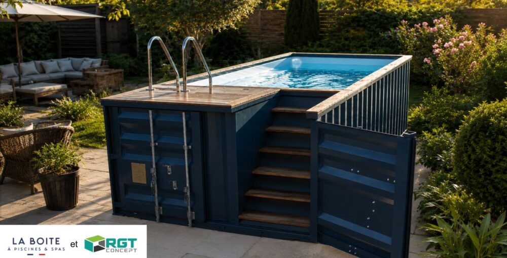 Piscine conteneur