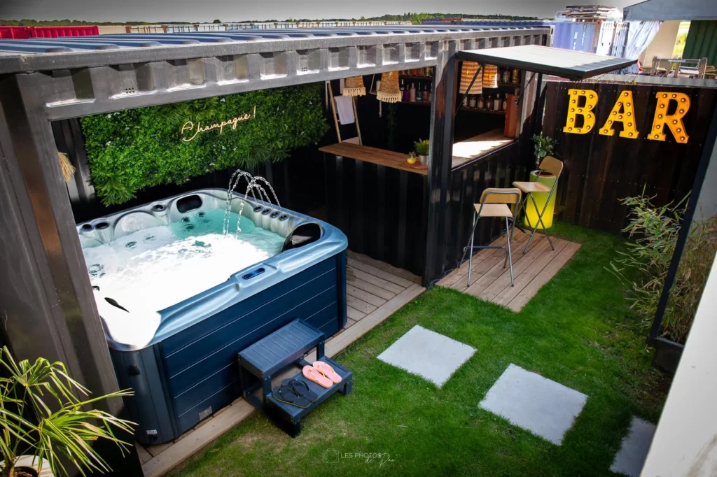 spa en container spa container